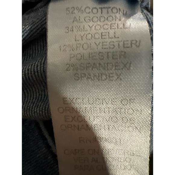 Mac and me Blue Distressed Women's Jeans - Picture 3 of 4